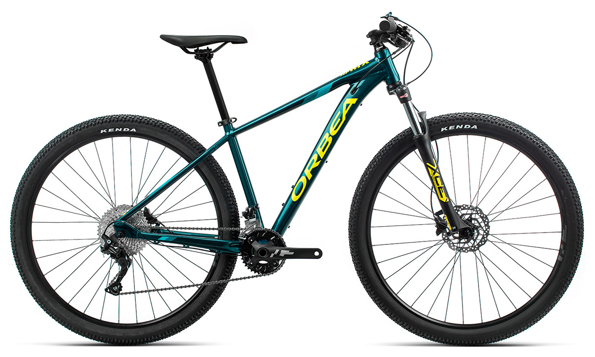 Фотографія Велосипед Orbea MX 29 30 (2020) 2020 Синьо-жовтий
